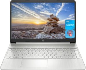 hp 15.6" touchscreen laptop 2023 newest, intel core i3-1115g4 processor, 16gb ram, 512gb ssd, intel uhd graphics, numeric keypad, wifi, bluetooth, windows 11 home in s mode