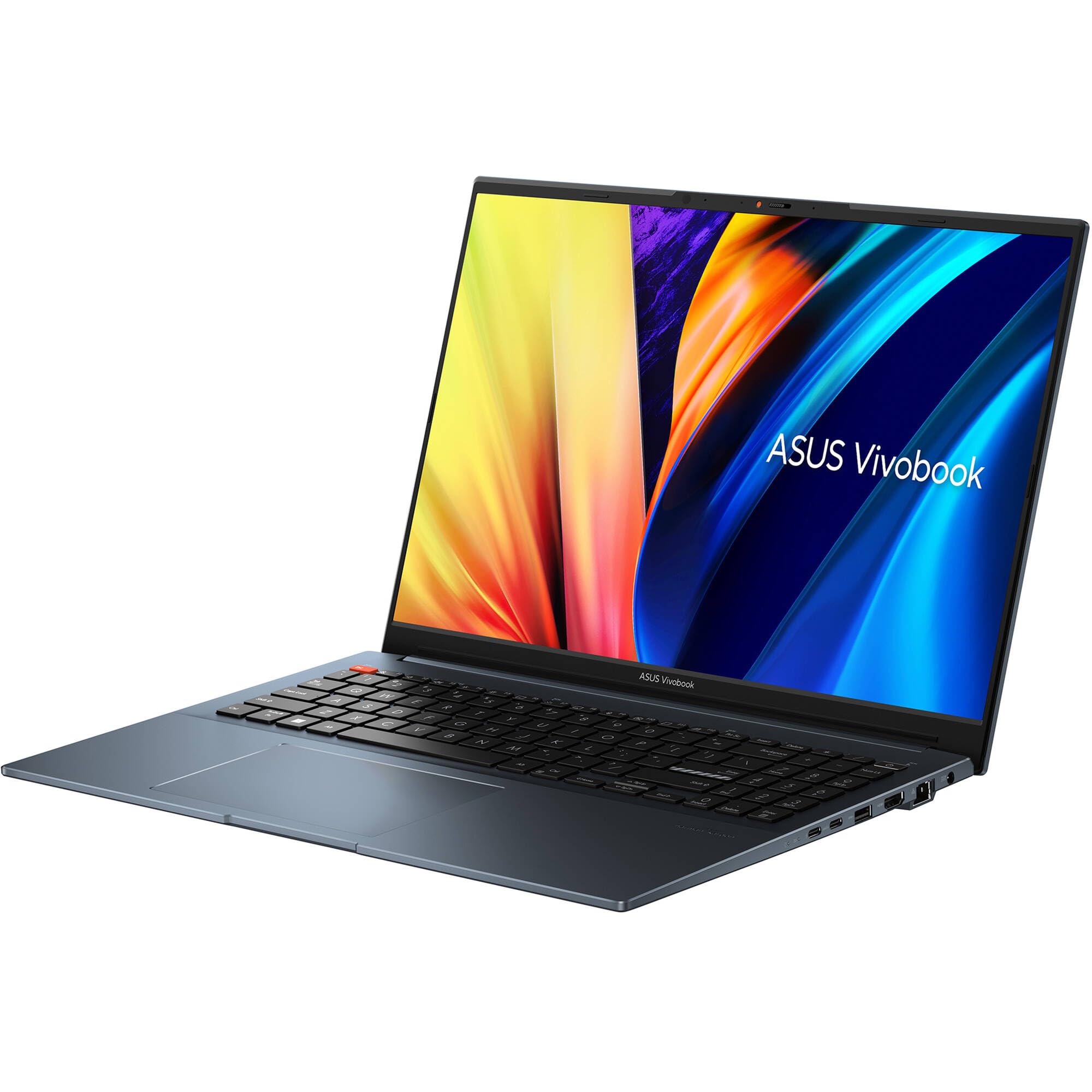 ASUS 2023 Vivobook Pro 16” WUXGA IPS Laptop 10-Core Intel i7-12650H NVIDIA GeForce RTX 3050 Ti 32GB DDR4 1TB NVMe SSD Thunderbolt4 WiFi 6E RJ45 HDMI2.1 Backlit KB Fingerprint Windows 10 Home w/RE USB