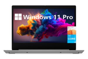 lenovo ideapad 3 business laptop, 14 inch fhd screen, intel core i5-1135g7, 20gb ram, 1tb ssd, windows 11 pro, hdmi, webcam, platinum grey, pcm