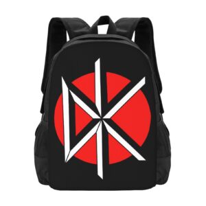 oblue dead rock kennedys band backpack laptop bag casual daypack outdoor travel sports and shoulder backpacks for men women