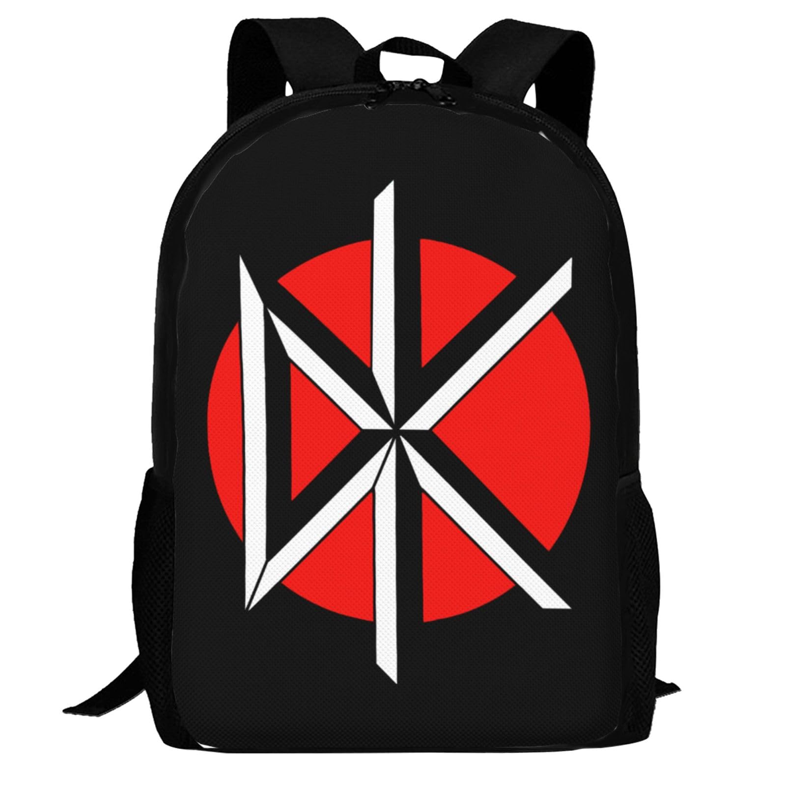 OBLUE Dead Rock Kennedys Band Backpack Laptop Bag Casual Daypack Outdoor Travel Sports and Shoulder Backpacks for Men Women