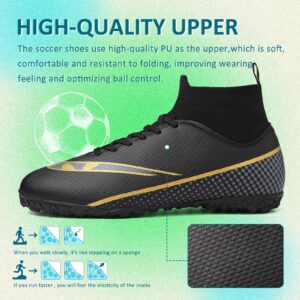 Mens Soccer Cleats Women Football Cleats Indoor Soccer Shoes Tacos de Futbol para Hombre Football Shoes for Big Boy Zapatos de Futbol para Hombres Futbol Futsal Shoes Football Boots TF