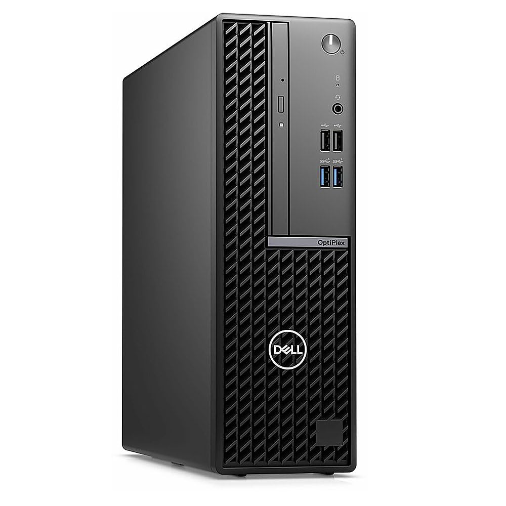 Dell OptiPlex 7010 SFF Desktop Computer - 13th Gen Intel Core i5-13500 14-Core up to 4.80 GHz CPU, 8GB RAM, 1TB NVMe SSD, Intel UHD Graphics 770, Wi-Fi + Bluetooth, DVD-Burner, Windows 10 Pro