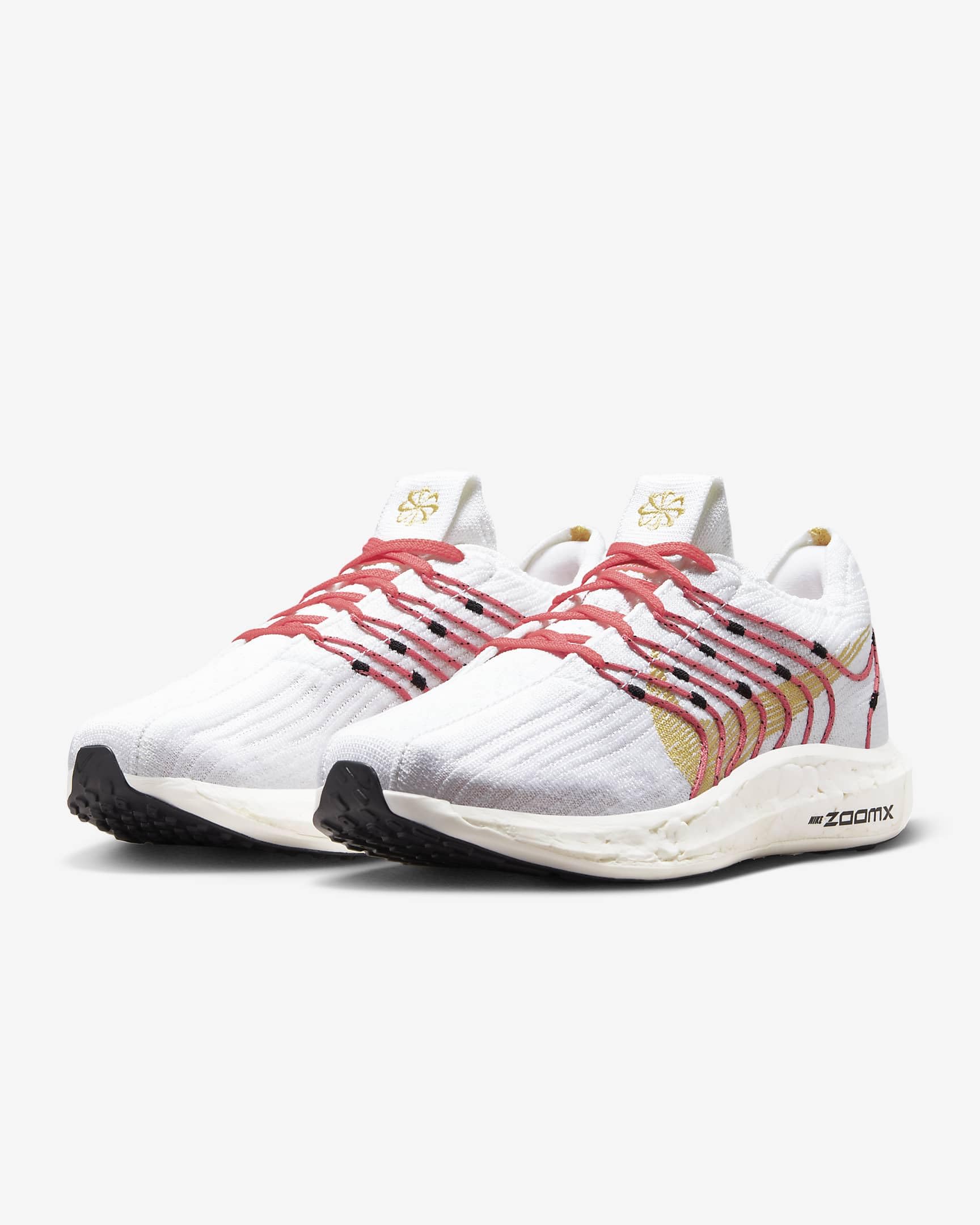 Women's Pegasus Turbo Next Nature - Size 7 US - White/Sea Coral