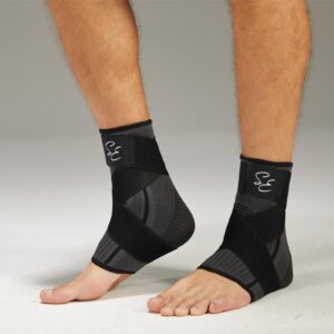 Special Essentials 1 Pair Ankle Brace with Ankle Strap for Men & Women: Plantar Fasciitis Relief, Ankle Support, Neuropathy Pain Relief, Achilles Tendonitis, Ankle/Foot Compression Sleeve Wrap