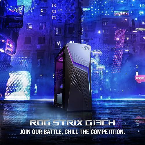 ASUS ROG G13CH (2023) Gaming Desktop PC, Intel Core i5-13400F, NVIDIA GeForce RTX 3050, 512GB NVMe PCIe SSD, 8GB DDR4 RAM, Windows 11, G13CH-DB503,Black