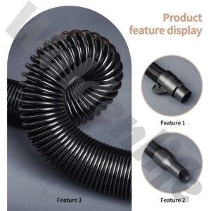 14-37-0016 Hose Assembly, Compatible With Milwaukee M18 PACKOUT Wet/Dry Vacuum Model, for 0970-20 Packout Vacuum
