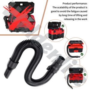 14-37-0016 Hose Assembly, Compatible With Milwaukee M18 PACKOUT Wet/Dry Vacuum Model, for 0970-20 Packout Vacuum