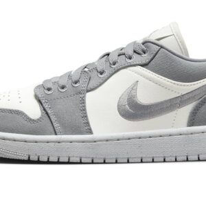 Women's Jordan 1 Low SE Light Steel Grey/Sail-White (DV0426 012) - 10