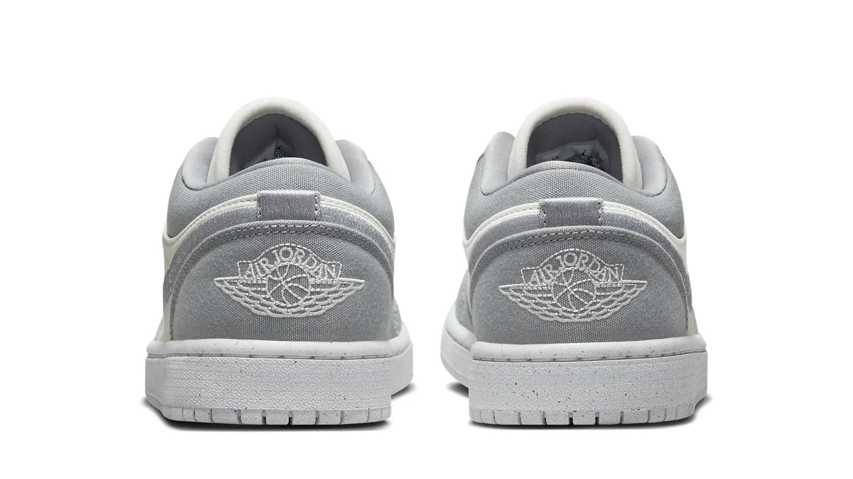 Women's Jordan 1 Low SE Light Steel Grey/Sail-White (DV0426 012) - 10