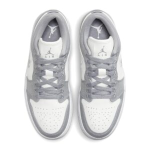 Women's Jordan 1 Low SE Light Steel Grey/Sail-White (DV0426 012) - 10