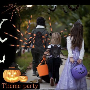 FathiSooc Halloween Spider Costume Party Decorations-Halloween Candy Spider Props with Straps for Kids realistic Spider Decor