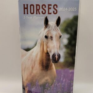 NB Horses 2024-2025 Mini Pocket Planner Organizer Small Cute Important Dates Horse Lovers