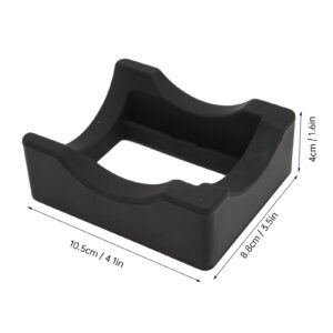 Non Slip Cup Cradle, Compact Silicone Cup Cradle Cup Holder Stable Support Anti Scratch Anti Scald for Decoration(Black)