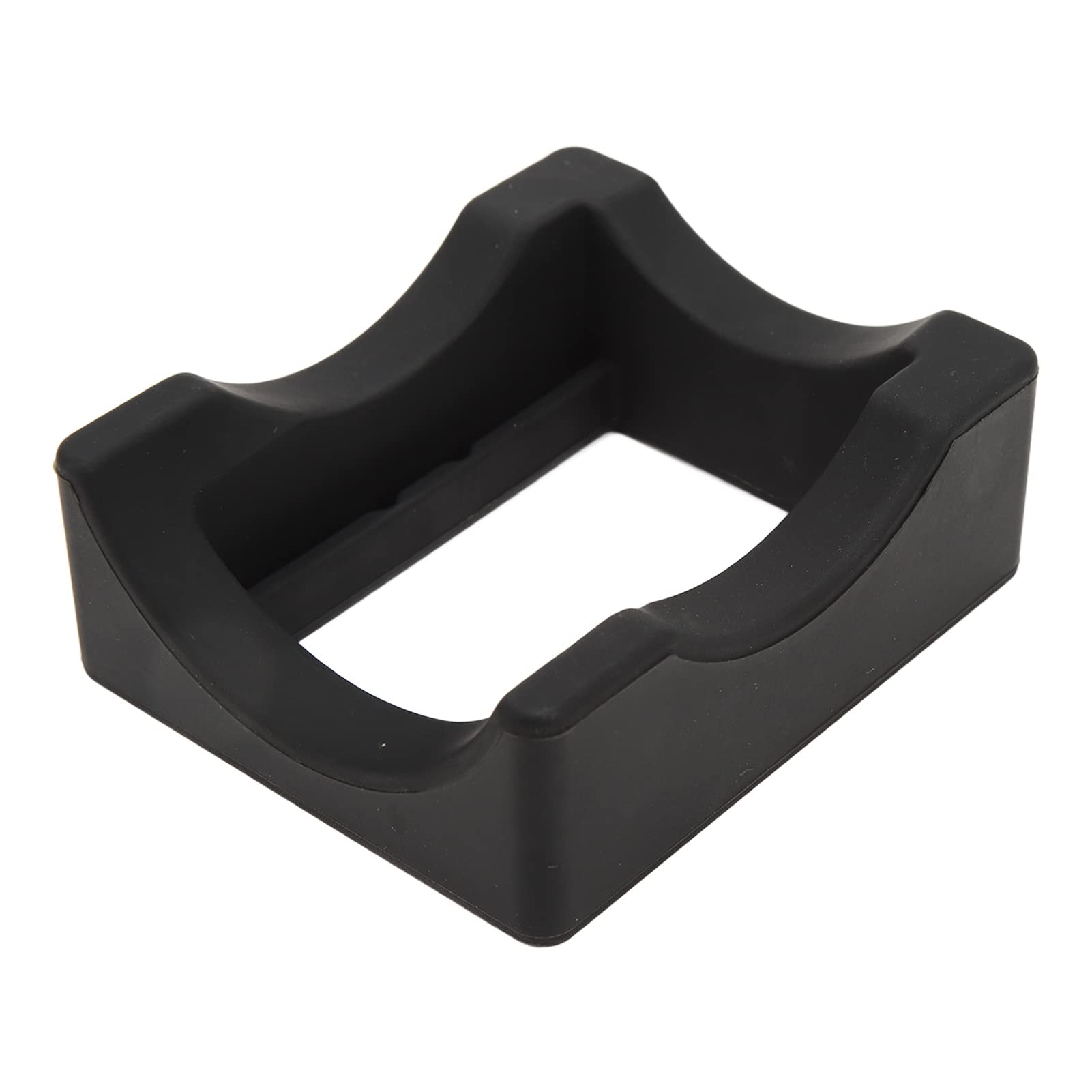 Non Slip Cup Cradle, Compact Silicone Cup Cradle Cup Holder Stable Support Anti Scratch Anti Scald for Decoration(Black)