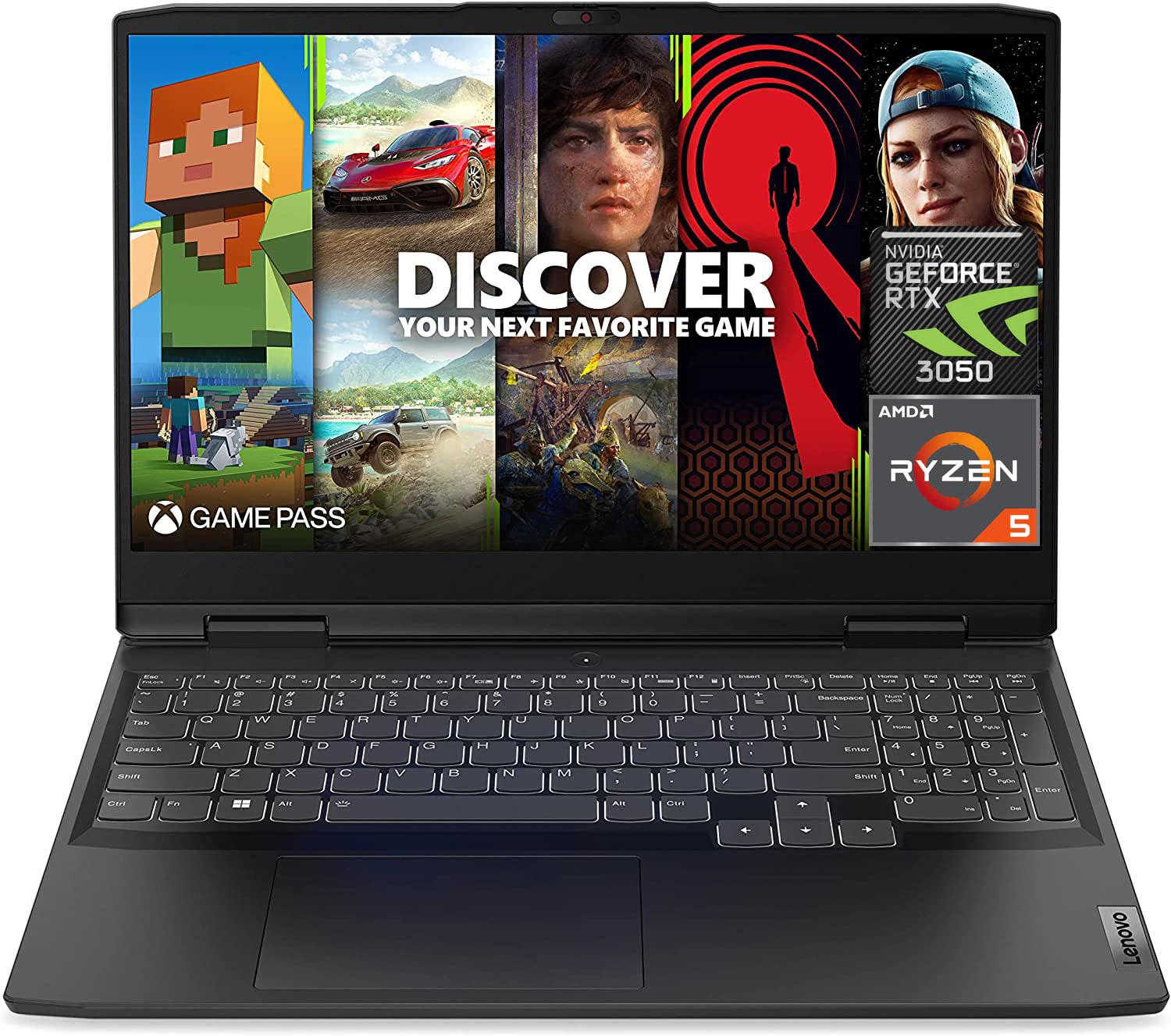 Lenovo 2023 IdeaPad Gaming 3 Gaming Laptop, 15.6" FHD Display, AMD Ryzen 5 6600H up to 4.5GHz, NVIDIA GeForce RTX 3050, 32GB DDR5 RAM, 1TB SSD, Wi-Fi 6, Bluetooth, Windows 11 Home, ‎Onyx Grey