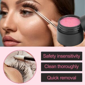 Rosarden Lash Remover For Lash Extensions, Strawberry Lash Extension Remover, Lash Glue Remover, Low Irritation Lash Extension Remover, Eyelash Extension Remover At Home, Cream Lash Remover For Women