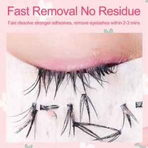 Rosarden Lash Remover For Lash Extensions, Strawberry Lash Extension Remover, Lash Glue Remover, Low Irritation Lash Extension Remover, Eyelash Extension Remover At Home, Cream Lash Remover For Women