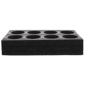 didiseaon multi- hole cup holder foam cup holder 8 holes universal multifunction drink carrier for restaurant tray, take out beverage coffee carrier packing tool cup fixing holder