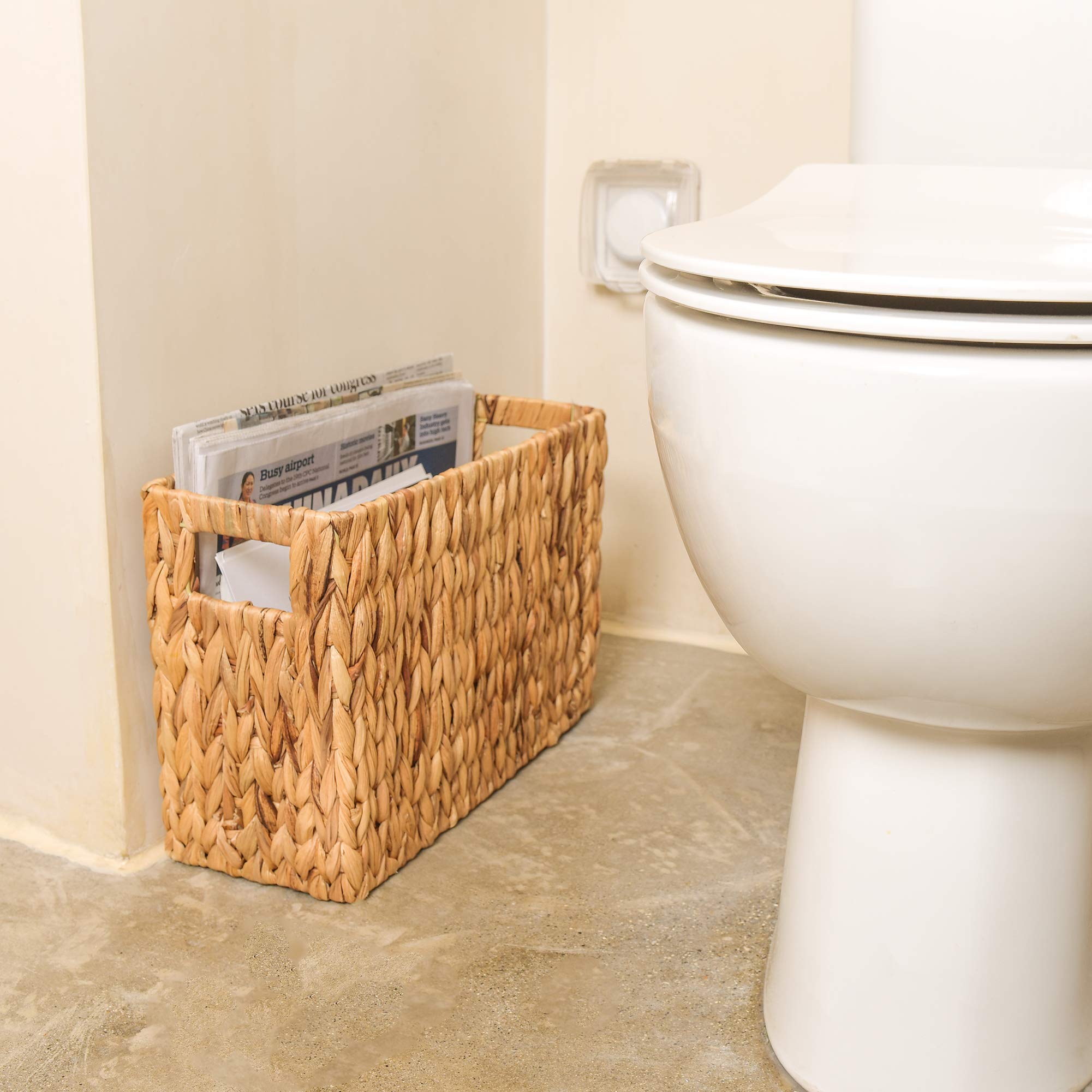 StorageWorks Water Hyacinth Storage Baskets