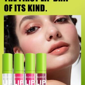 4 Colors Lip Oil Lip Glaze,Hydrating Tinted Plumping Lip Gloss,Fat Lip Oil Drip,Big Brush Head Clear Pink Shiny Glow Reviver Lip Care Oil,Long Lasting Non-sticky Transparent Lip Oil,Makeup Gift-SetA