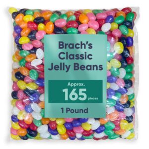 brachs classic jelly beans halloween candy - 1 pound bulk bag of jelly beans candy - perfect for parties, gifts, and everyday snacking
