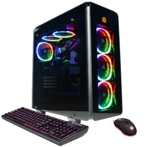 CyberpowerPC Gamer Xtreme VR Gaming PC, Intel Core i9-13900KF 3.0GHz, GeForce RTX 4060 Ti 16GB, 32GB DDR5, 2TB NVMe SSD, Wi-Fi Ready & Windows 11 Home (GXiVR8780A2)