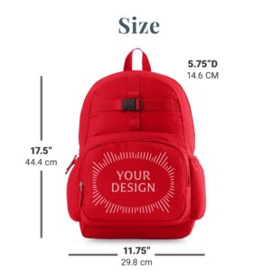 Let's Make Memories Personalized Backpack with Lunch Box (Optional) - TRANSFORMERS - Red - Optimus Prime