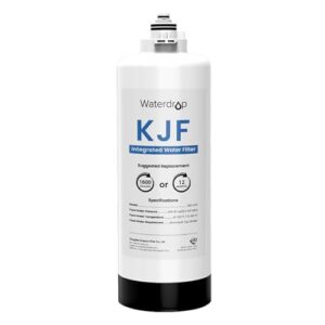 waterdrop wd-kjf filter, replacement for wd-kj600 reverse osmosis instant hot water dispenser system, 12-month lifetime