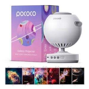 【limited time offer: 16% off 】pococo galaxy projector + realistic constellation-2 - discs (6 pieces)