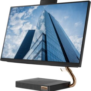 Lenovo Ideacentre A540 All-in-One, 23.8" FHD Desktop, AMD Ryzen 5 Pro 4650GE, 16GB RAM 1TB PCIe SSD, Webcam, Wi-Fi, Wireless Keyboard & Mouse, Windows 10 Pro, Black