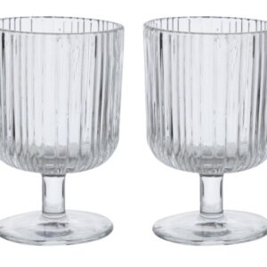 CASA CALIDA - BARI WINE GLASS, set of 2, glass, 9 oz