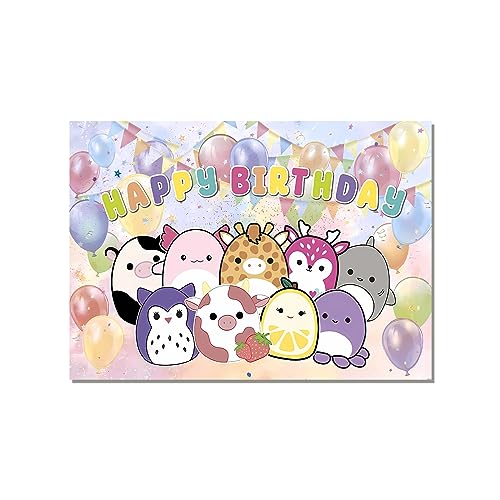 Classic Party Supplies - Cute Birthday Decorations include Balloons, Banner, Cake Topper, Cupcake Toppers for Fans Kids Boys Girls Cumpleanos Party