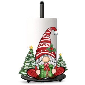 thanksgiving paper towel holder, thanksgiving decorations indoor, farmhouse thanksgiving kitchen decor accessories metal paper towel holder stand, turkey decorations, large towel stand for countertops