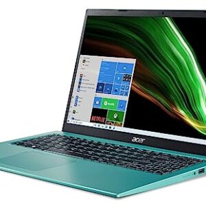 Acer Aspire 3 Laptop (15.6" FHD, Intel Core i3-1115G4, 20GB RAM, 512GB SSD, UHD Graphics), Home & Education, 9.5-Hr Long Battery Life, Wi-Fi 5, Webcam, Bluetooth, IST HDMI, Win 11 Home, Teal Blue