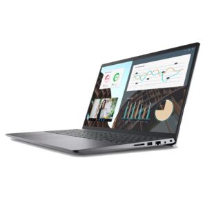 Dell Vostro 3000 Series 3530 Business Laptop, 15.6” FHD 120 Hz Display, Intel i5-1355U Processor, 16GB RAM, 512GB SSD, Numeric Keypad + Backlit KB, Webcam, Fingerprint Reader, Windows 11 Pro, Gray