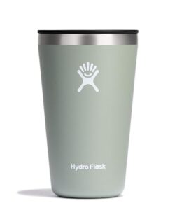 hydro flask 16 oz all around tumbler press-in lid agave