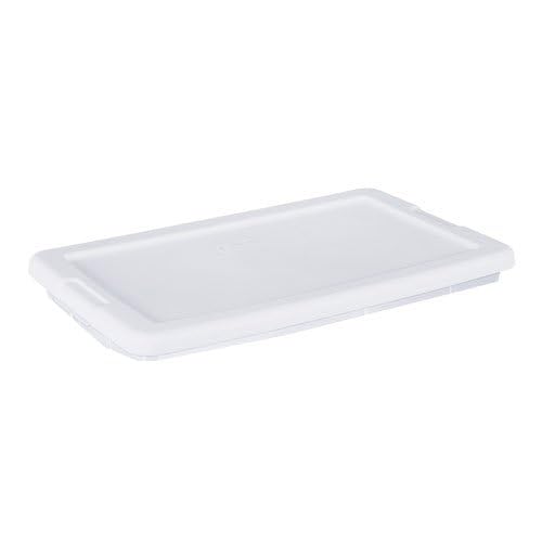 M02001 Sterilite 6 Qt. Storage Box Replacement Lid Only Sterilite 1642 Shoe Box Lid Only