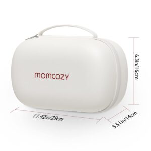 Momcozy S12 Pro Hands-Free Breast Pump Gradient Gray & Breast Pump Bag for Hands-Free Wearable Breast Pumps（Holds 2 Pumps）