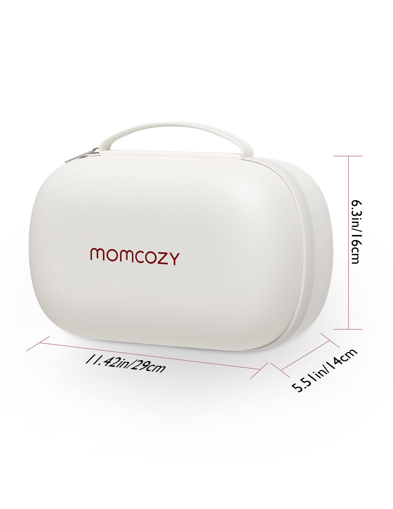 Momcozy S12 Pro Hands-Free Breast Pump Gradient Gray & Breast Pump Bag for Hands-Free Wearable Breast Pumps（Holds 2 Pumps）