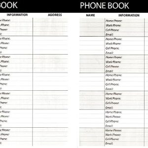 2024 Student Planner Calendar - Monthly Page Format - School College Agenda, Appointment Book, Organizer, Planning Guide (v15)