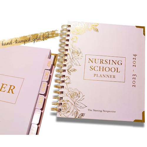 The Nursing School Planner, The Essential Nursing Student Planner, Student Nurse, Nursing Student Essential Student Gifts August 2023 - Nursing Academic Planner - Nursing School Essentials, Weekly