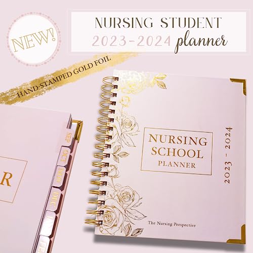 The Nursing School Planner, The Essential Nursing Student Planner, Student Nurse, Nursing Student Essential Student Gifts August 2023 - Nursing Academic Planner - Nursing School Essentials, Weekly