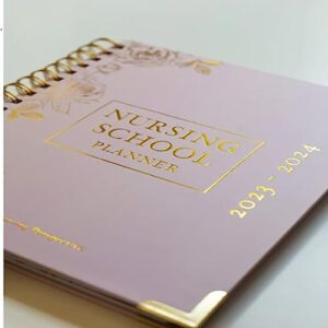 The Nursing School Planner, The Essential Nursing Student Planner, Student Nurse, Nursing Student Essential Student Gifts August 2023 - Nursing Academic Planner - Nursing School Essentials, Weekly