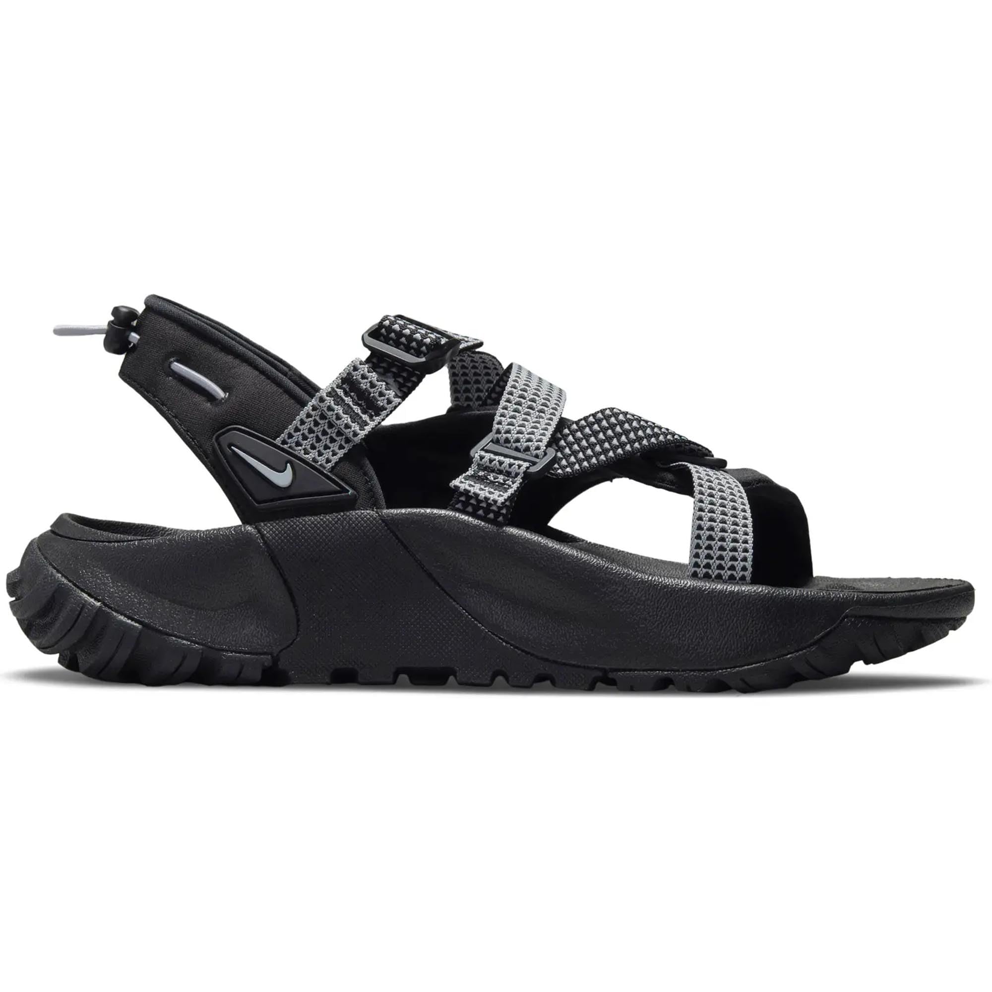 Nike Women's Oneonta Trail Sandal (Black/Wolf Grey/Pure Platinum, 8, us_footwear_size_system, adult, women, numeric, medium, numeric_8)