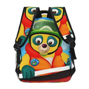 KOVOS Special Anime Agent OSO Laptop Bag Cartoon Backpack Casual Travel Backpacks Daypack For Men Women