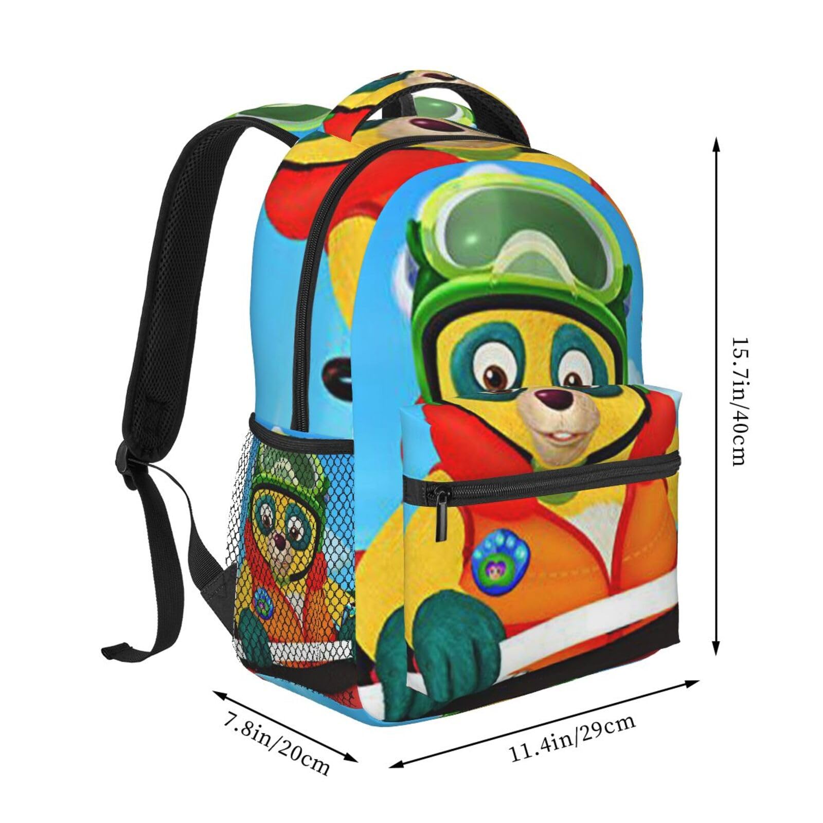 KOVOS Special Anime Agent OSO Laptop Bag Cartoon Backpack Casual Travel Backpacks Daypack For Men Women