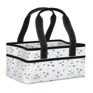 scout hiney helper portable diaper caddy organizer with 10 exterior pockets and insider dividers, foldable, baby essentials, nursery storage bins, travel bag, baby shower gifts