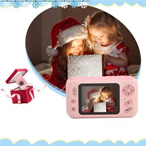 Kids Camera, HD Digital Camera with Flip up Lens for Selfie Video, Ideal for 3-8 Years Old Girls Boys on Birthday Christmas Party as Gift