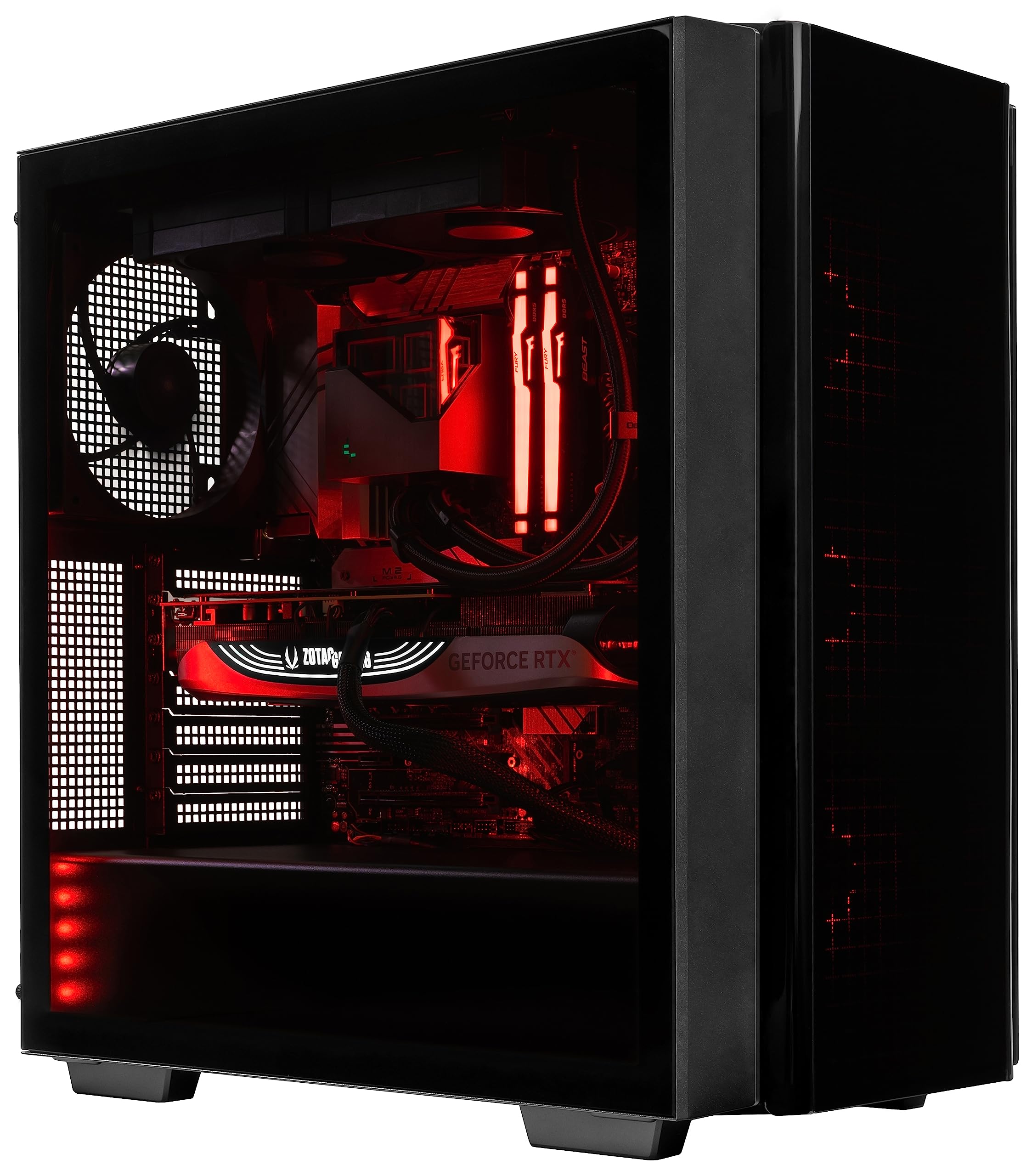 ArsenalPC CG540 Liquid Cooled Gaming Desktop PC i9-13900KF 3.00GHz 24 core - RTX 4090 24 GB - 4TB NVMe + 2TB HDD - 128GB DDR5(4X32GB) - 1000W - Windows 11